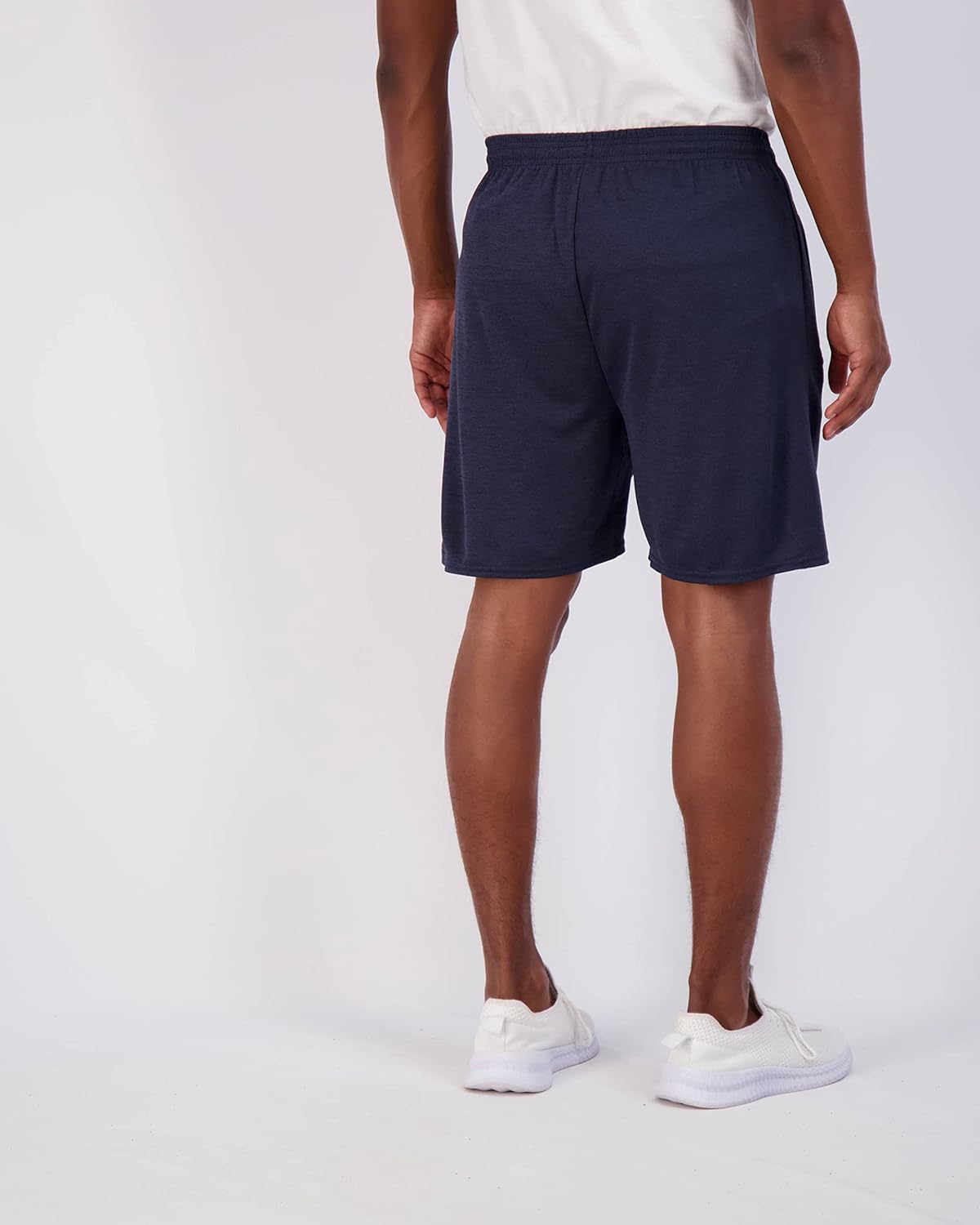 Real Essentials 4 Pack Mens 7quot Athletic Running Quick Dry Mesh Shorts with Zipper Pockets Available in Big ampamp TallSet 10