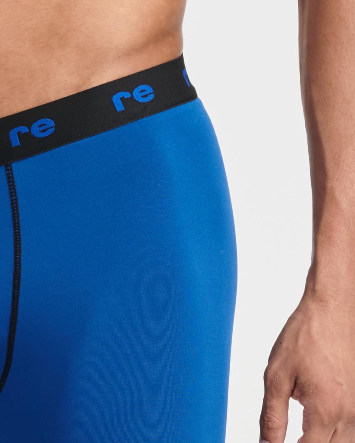 Real Essentials 5 Pack Mens Compression Shorts  Quick Dry Performance Active Underwear Available in Big ampamp TallSet B