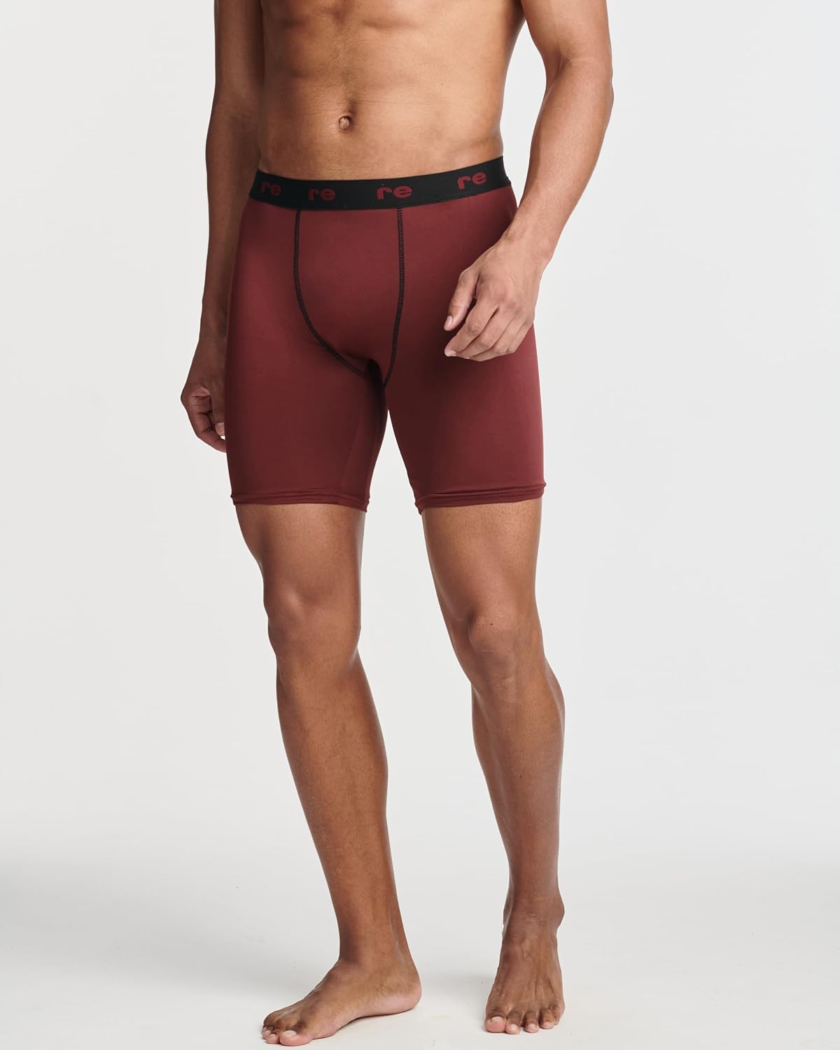 Real Essentials 5 Pack Mens Compression Shorts  Quick Dry Performance Active Underwear Available in Big ampamp TallSet C