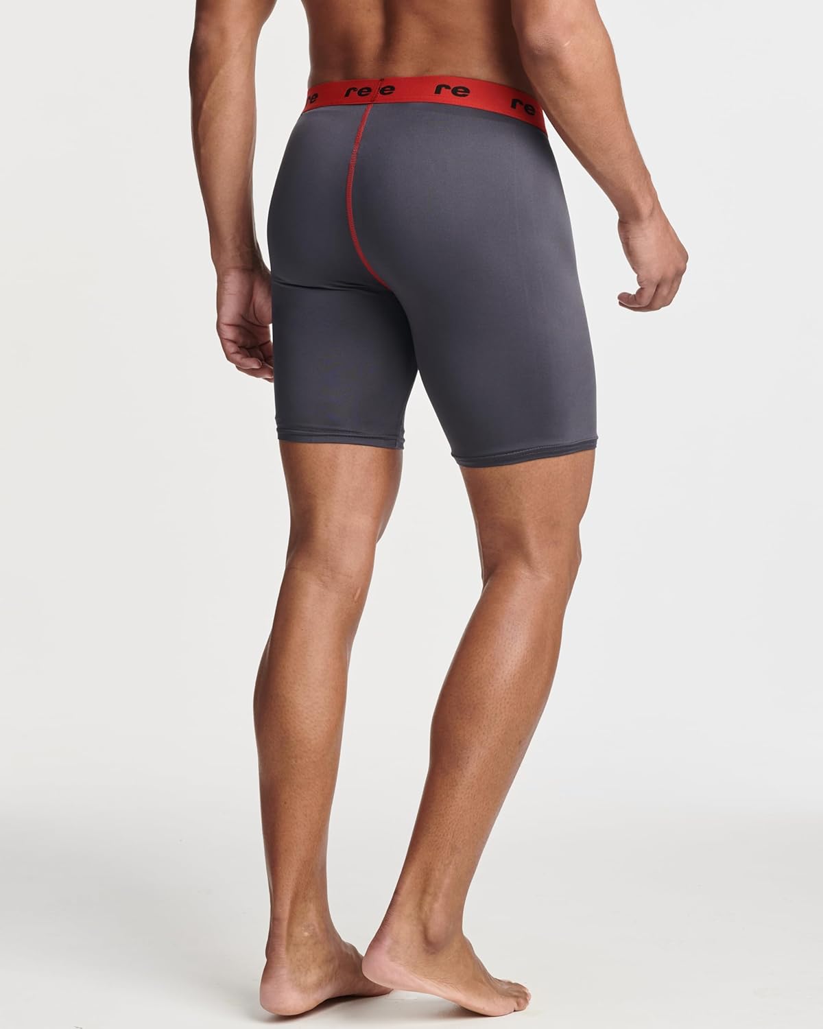 Real Essentials 5 Pack Mens Compression Shorts  Quick Dry Performance Active Underwear Available in Big ampamp TallSet C