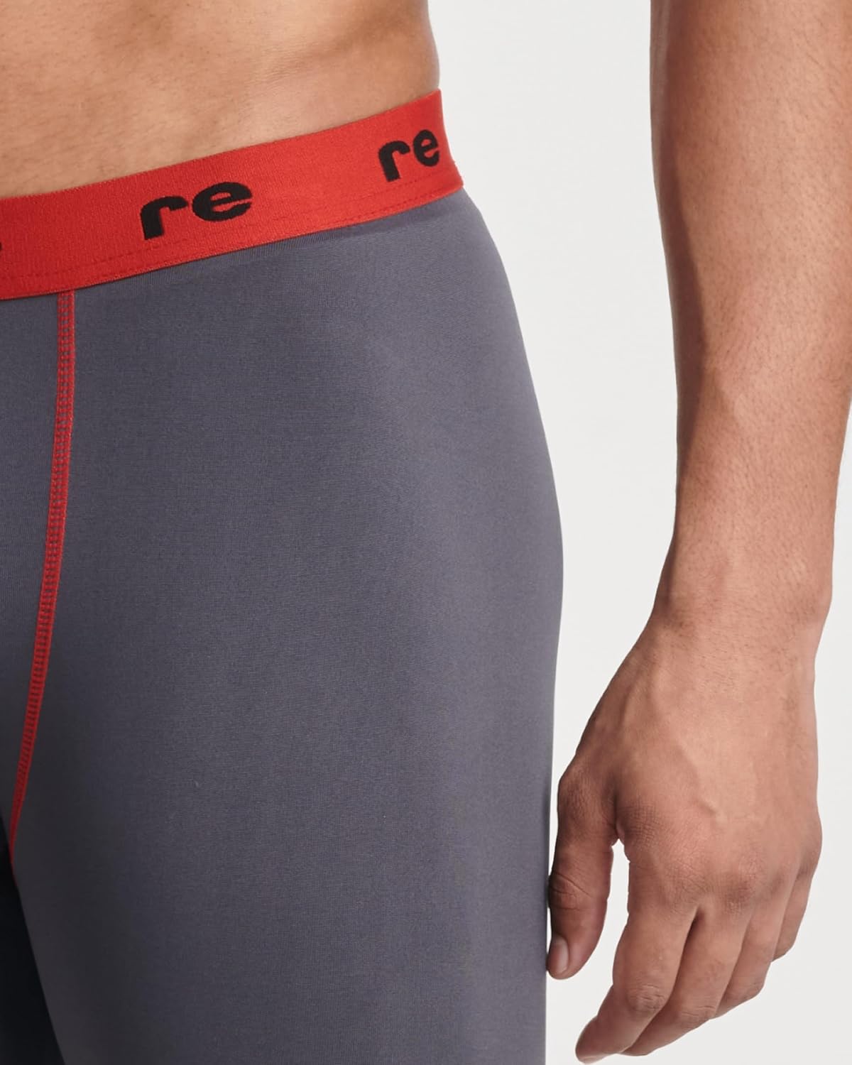 Real Essentials 5 Pack Mens Compression Shorts  Quick Dry Performance Active Underwear Available in Big ampamp TallSet C