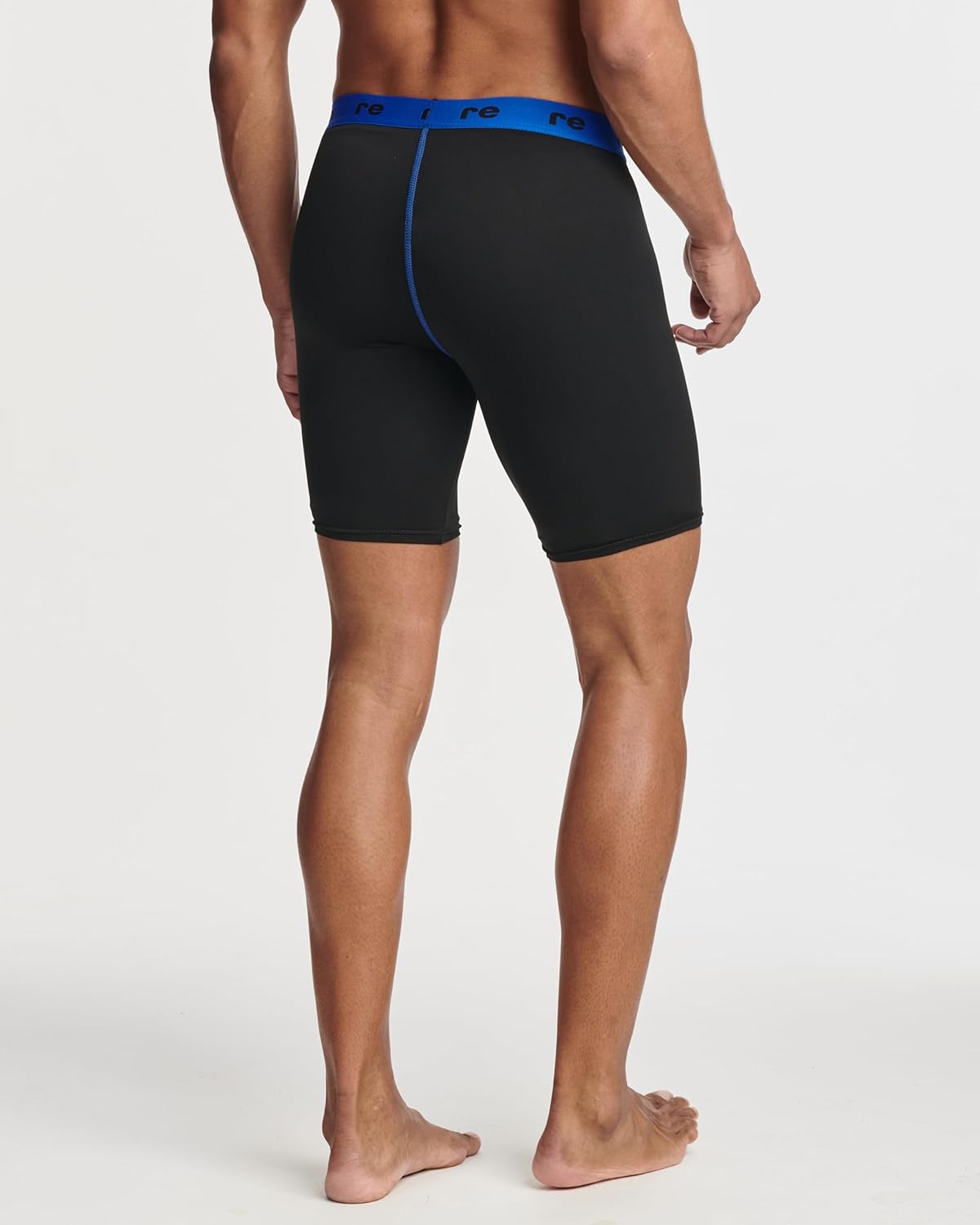Real Essentials 5 Pack Mens Compression Shorts  Quick Dry Performance Active Underwear Available in Big ampamp TallSet E