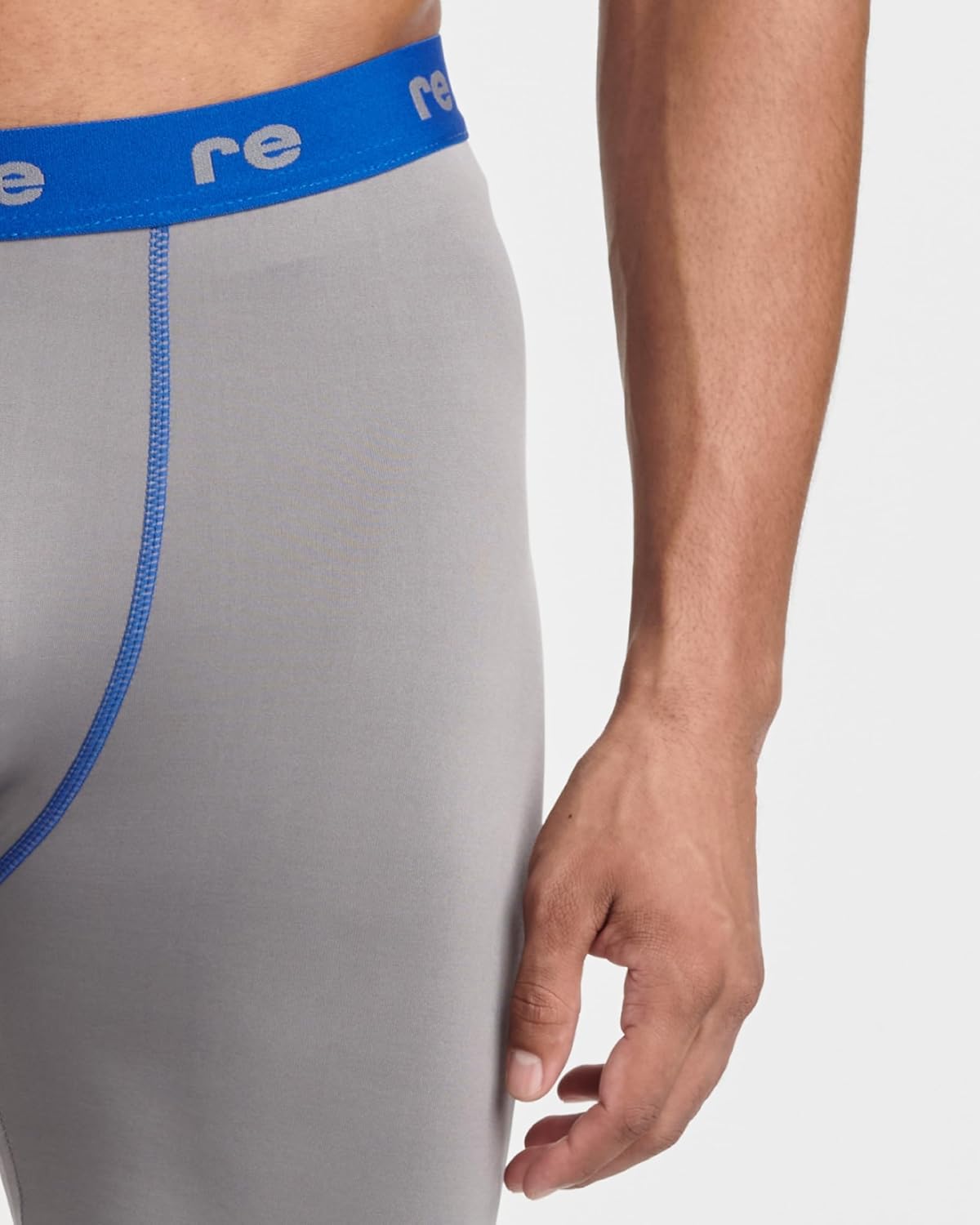 Real Essentials 5 Pack Mens Compression Shorts  Quick Dry Performance Active Underwear Available in Big ampamp TallSet E