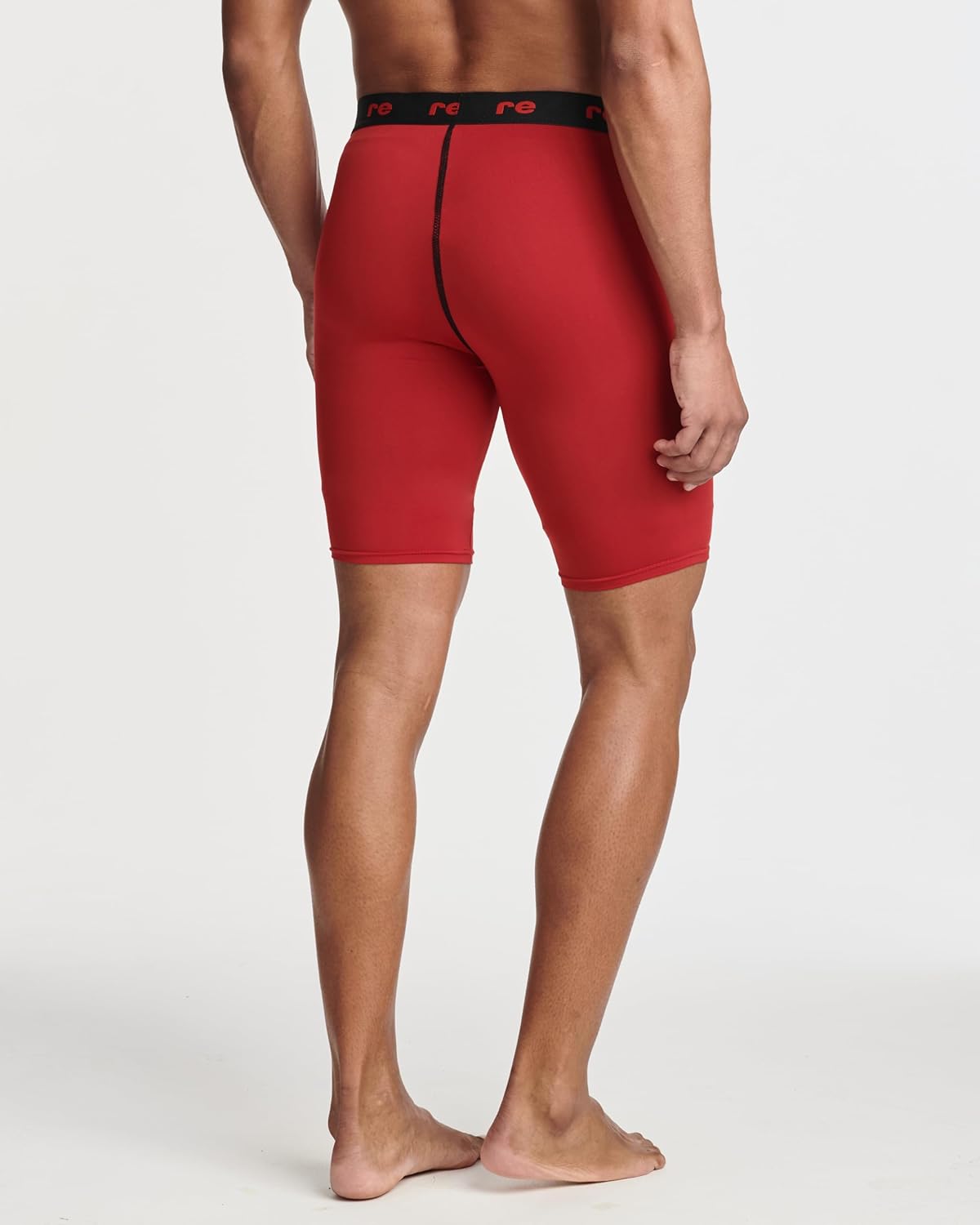 Real Essentials 5 Pack Mens Compression Shorts  Quick Dry Performance Active Underwear Available in Big ampamp TallSet F