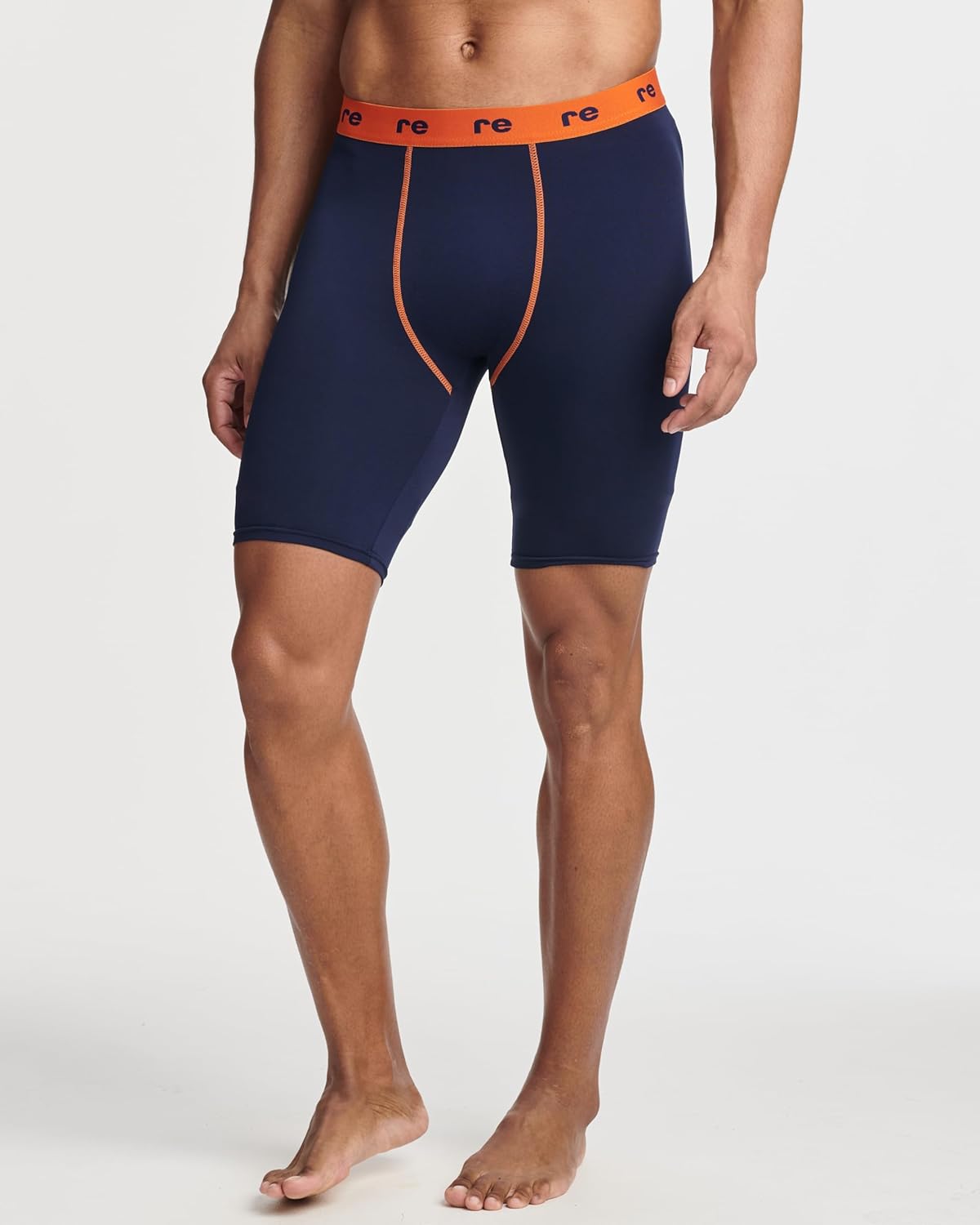 Real Essentials 5 Pack Mens Compression Shorts  Quick Dry Performance Active Underwear Available in Big ampamp TallSet F