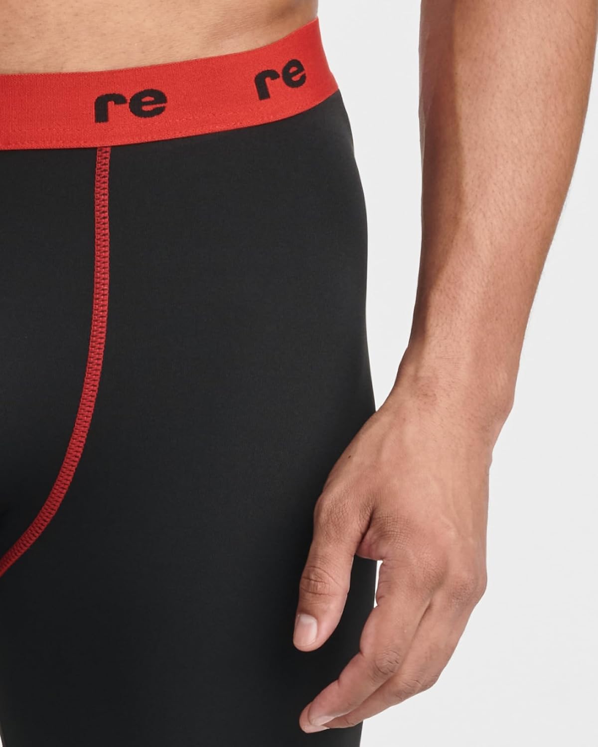 Real Essentials 5 Pack Mens Compression Shorts  Quick Dry Performance Active Underwear Available in Big ampamp TallSet G