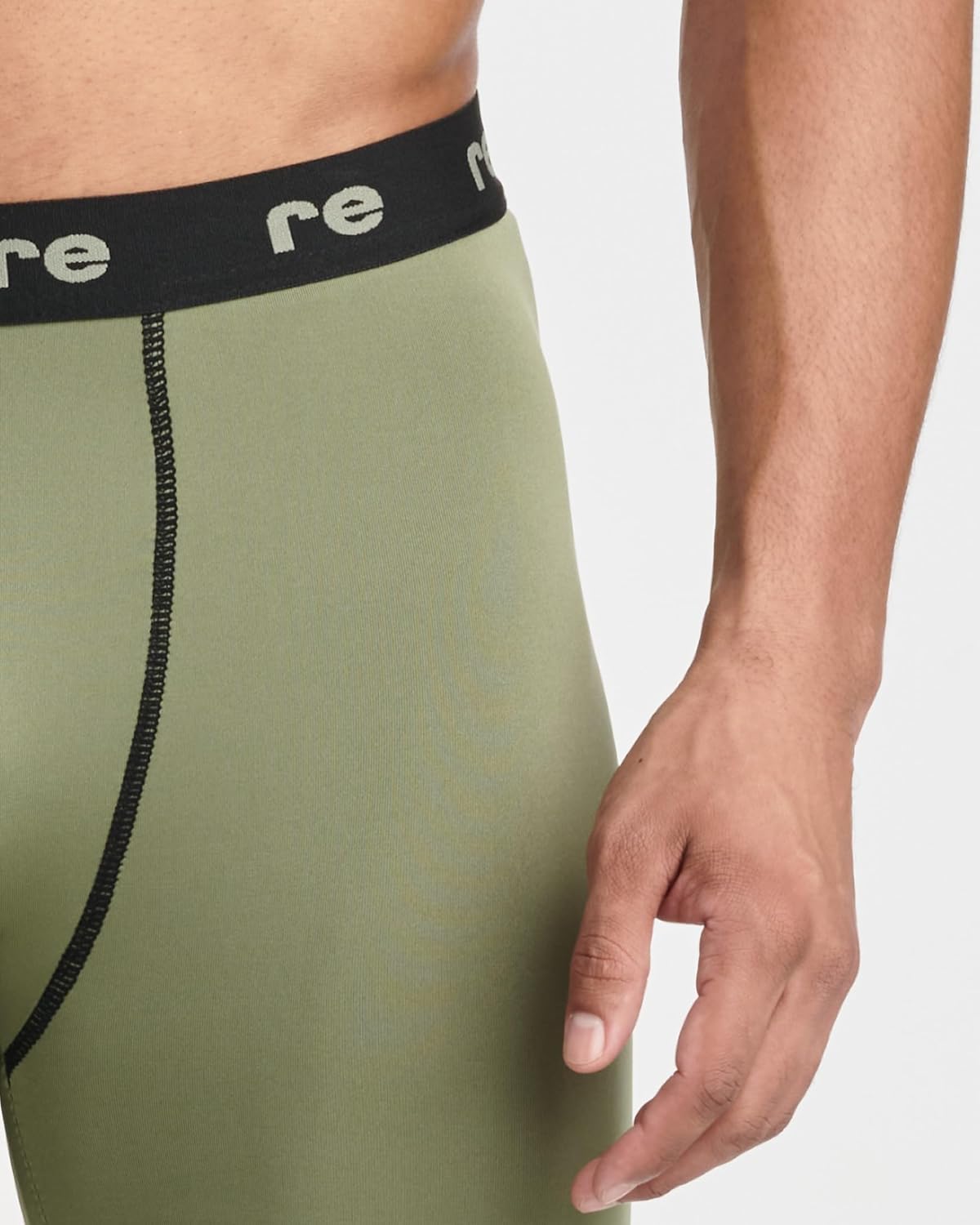 Real Essentials 5 Pack Mens Compression Shorts  Quick Dry Performance Active Underwear Available in Big ampamp TallSet H