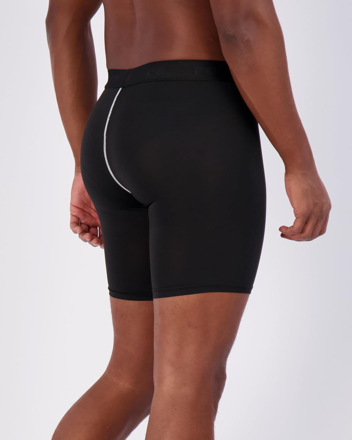 Real Essentials 5 Pack Mens Compression Shorts  Quick Dry Performance Active Underwear Available in Big ampamp TallSet J