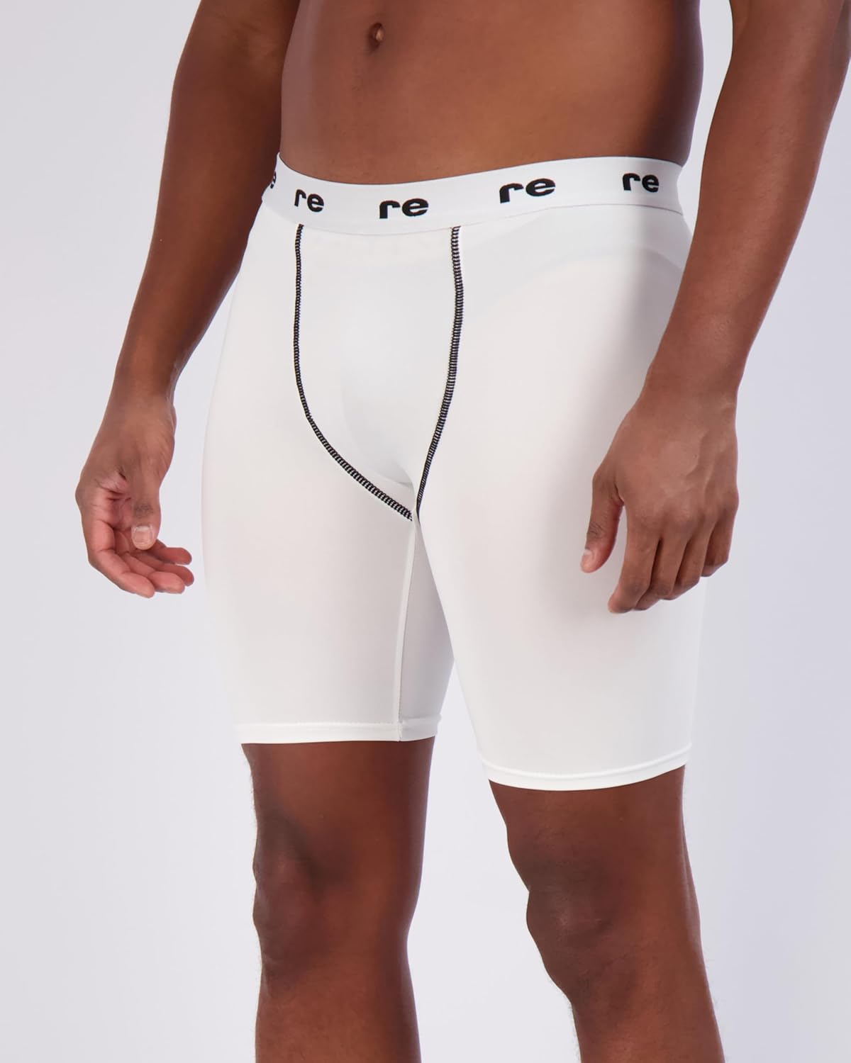 Real Essentials 5 Pack Mens Compression Shorts  Quick Dry Performance Active Underwear Available in Big ampamp TallSet J