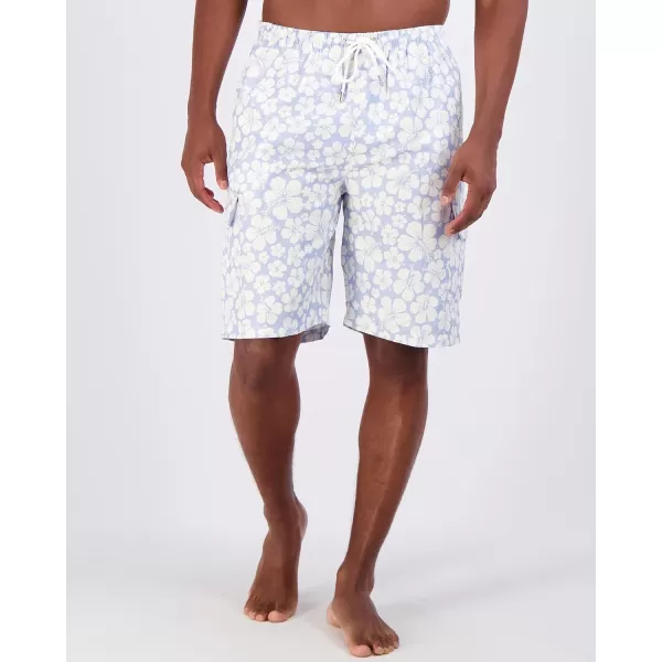 Real Essentials 3 Pack Mens Swim Trunks with Cargo Pockets ampamp Mesh Lining Available in Big ampamp TallSet 3