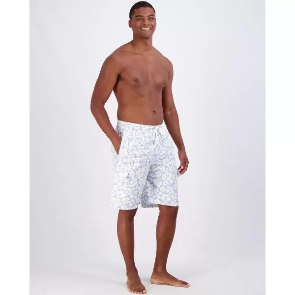 Real Essentials 3 Pack Mens Swim Trunks with Cargo Pockets ampamp Mesh Lining Available in Big ampamp TallSet 3