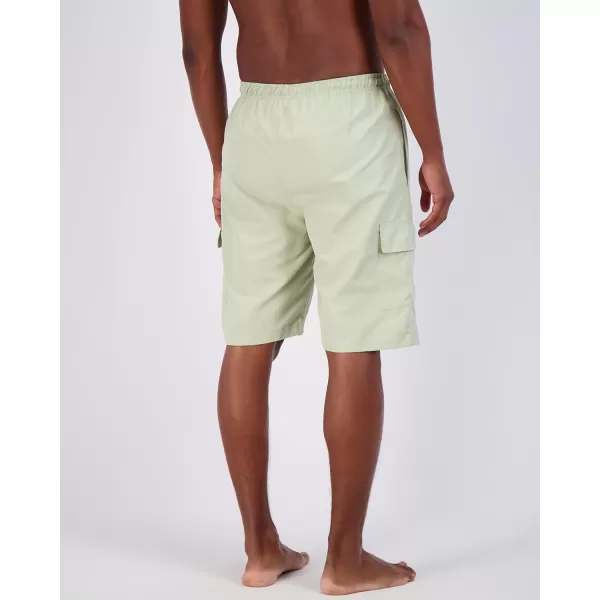 Real Essentials 3 Pack Mens Swim Trunks with Cargo Pockets ampamp Mesh Lining Available in Big ampamp TallSet 4