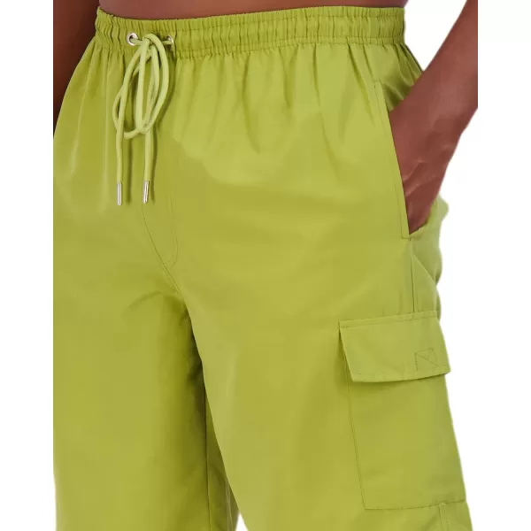 Real Essentials 3 Pack Mens Swim Trunks with Cargo Pockets ampamp Mesh Lining Available in Big ampamp TallSet 5