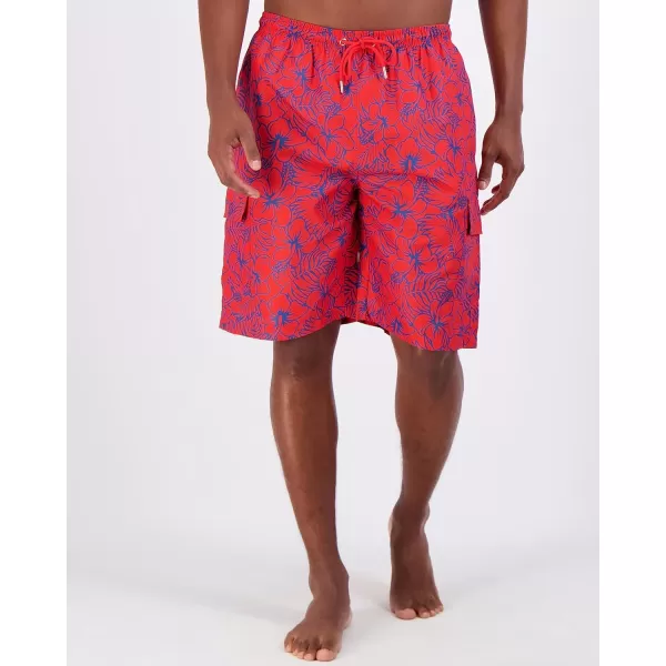 Real Essentials 3 Pack Mens Swim Trunks with Cargo Pockets ampamp Mesh Lining Available in Big ampamp TallSet 7
