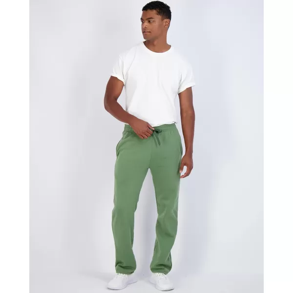 Real Essentials 3 Pack Mens Tech Fleece Athletic Casual Open Bottom Sweatpants with Pockets Available in Big ampamp TallSet 10