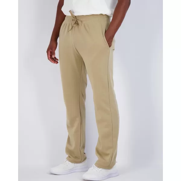 Real Essentials 3 Pack Mens Tech Fleece Athletic Casual Open Bottom Sweatpants with Pockets Available in Big ampamp TallSet 10