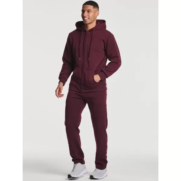 Real Essentials 3 Pack Mens Tech Fleece Athletic Casual Open Bottom Sweatpants with Pockets Available in Big ampamp TallSet 6