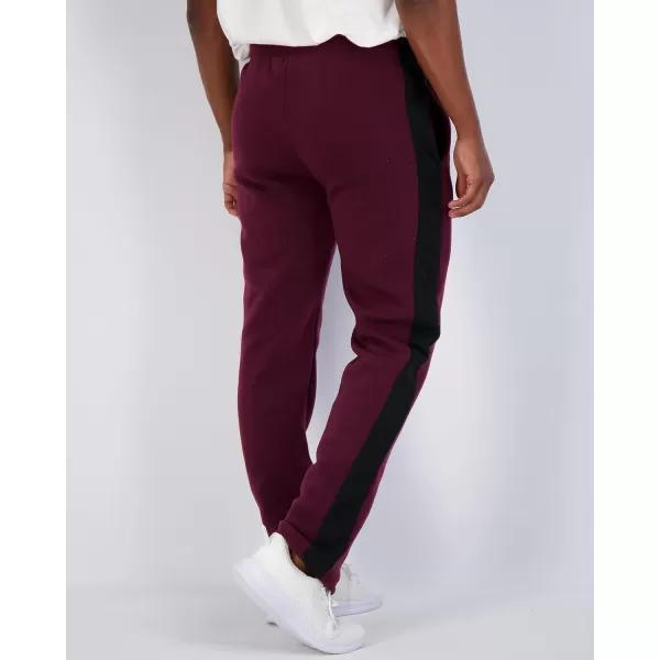 Real Essentials 3 Pack Mens Tech Fleece Athletic Casual Open Bottom Sweatpants with Pockets Available in Big ampamp TallSet 8