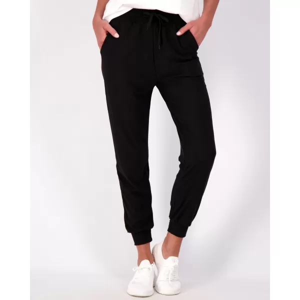 Real Essentials 3 Pack Womens UltraSoft Lounge Joggers Sweatpants Athletic Yoga Pants with Pockets Available in PlusSet 1