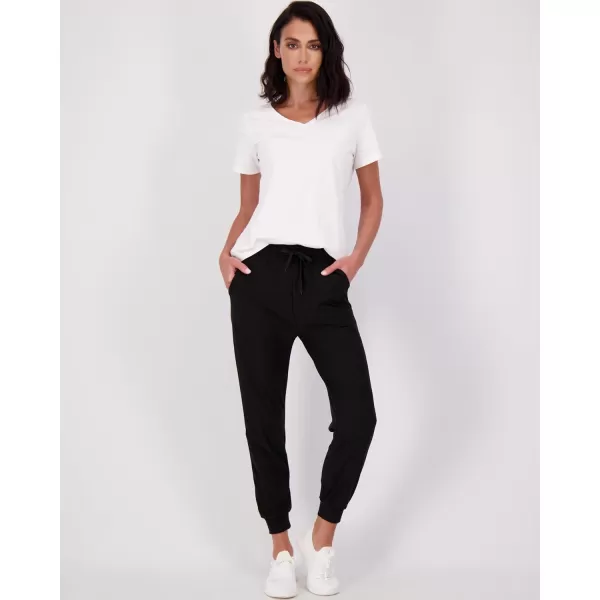 Real Essentials 3 Pack Womens UltraSoft Lounge Joggers Sweatpants Athletic Yoga Pants with Pockets Available in PlusSet 1