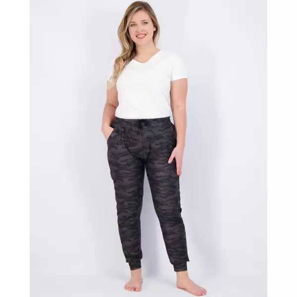 Real Essentials 3 Pack Womens UltraSoft Lounge Joggers Sweatpants Athletic Yoga Pants with Pockets Available in PlusSet 5
