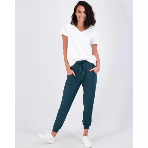 Real Essentials 3 Pack Womens UltraSoft Lounge Joggers Sweatpants Athletic Yoga Pants with Pockets Available in PlusSet 9