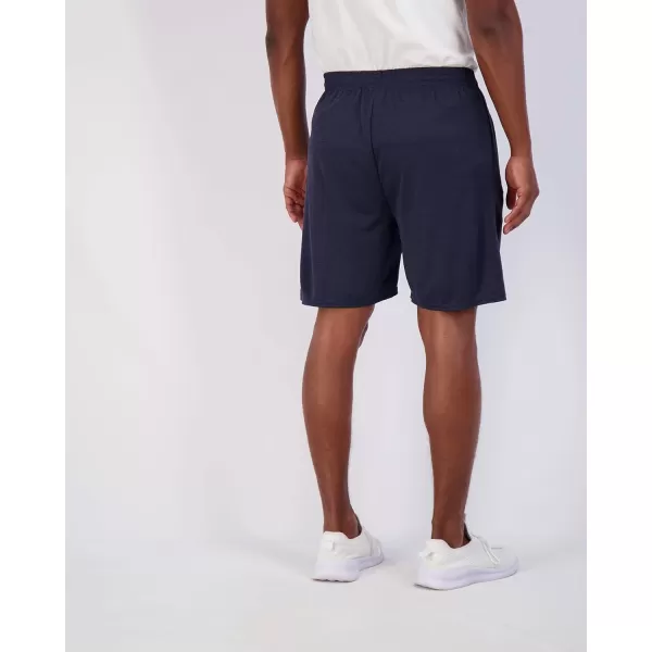 Real Essentials 4 Pack Mens 7quot Athletic Running Quick Dry Mesh Shorts with Zipper Pockets Available in Big ampamp TallSet 10