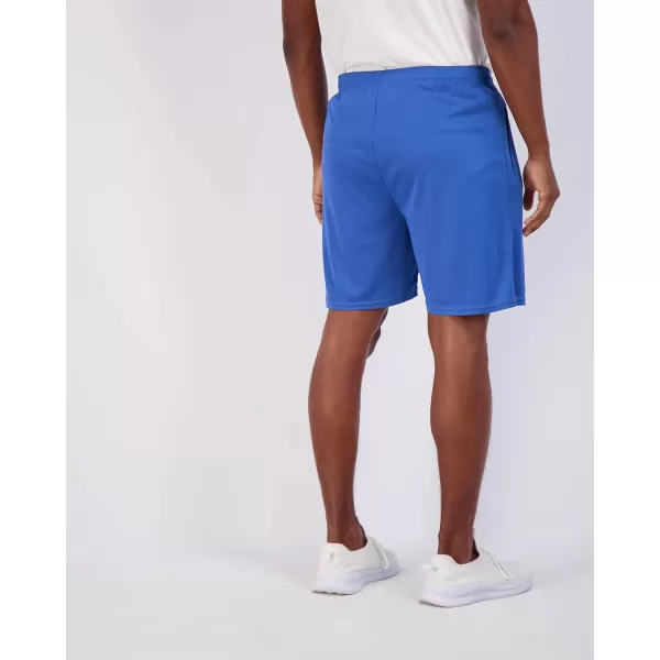 Real Essentials 4 Pack Mens 7quot Athletic Running Quick Dry Mesh Shorts with Zipper Pockets Available in Big ampamp TallSet 3