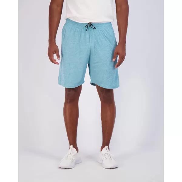 Real Essentials 4 Pack Mens 7quot Athletic Running Quick Dry Mesh Shorts with Zipper Pockets Available in Big ampamp TallSet 9