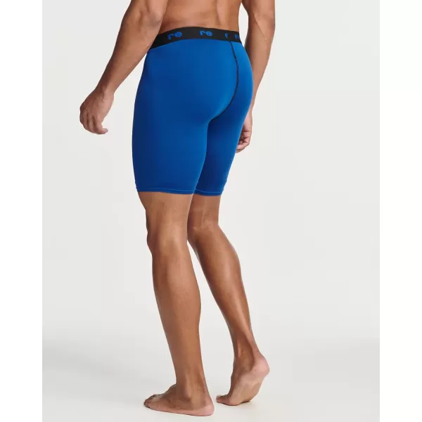 Real Essentials 5 Pack Mens Compression Shorts  Quick Dry Performance Active Underwear Available in Big ampamp TallSet B