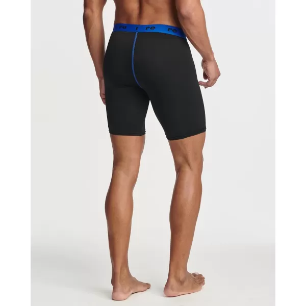 Real Essentials 5 Pack Mens Compression Shorts  Quick Dry Performance Active Underwear Available in Big ampamp TallSet E