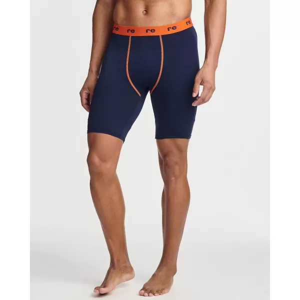 Real Essentials 5 Pack Mens Compression Shorts  Quick Dry Performance Active Underwear Available in Big ampamp TallSet F
