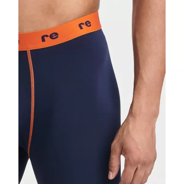 Real Essentials 5 Pack Mens Compression Shorts  Quick Dry Performance Active Underwear Available in Big ampamp TallSet F