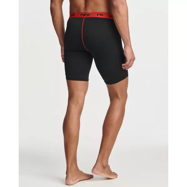 Real Essentials 5 Pack Mens Compression Shorts  Quick Dry Performance Active Underwear Available in Big ampamp TallSet G