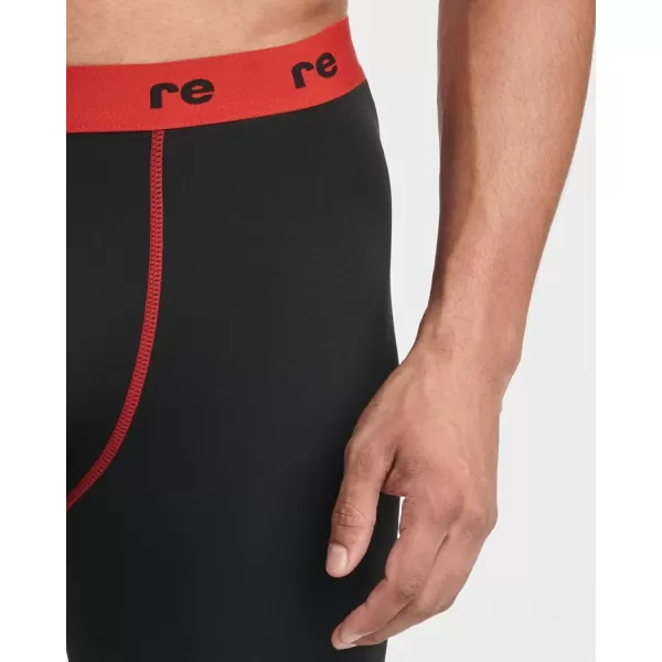 Real Essentials 5 Pack Mens Compression Shorts  Quick Dry Performance Active Underwear Available in Big ampamp TallSet G