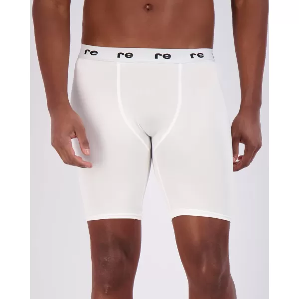 Real Essentials 5 Pack Mens Compression Shorts  Quick Dry Performance Active Underwear Available in Big ampamp TallSet I
