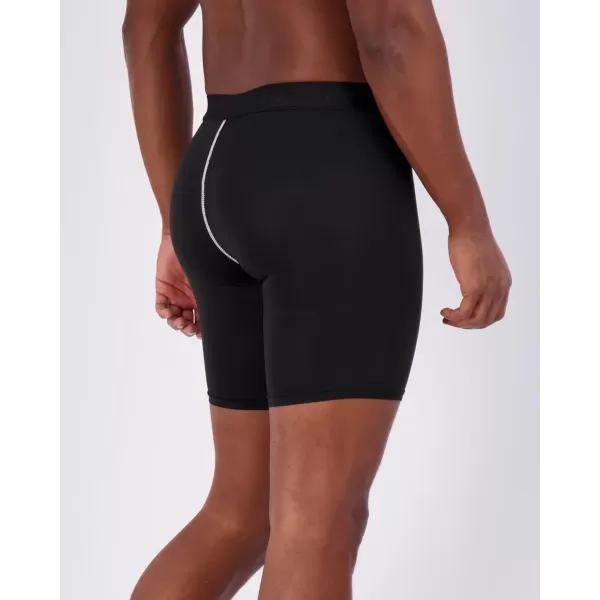 Real Essentials 5 Pack Mens Compression Shorts  Quick Dry Performance Active Underwear Available in Big ampamp TallSet J