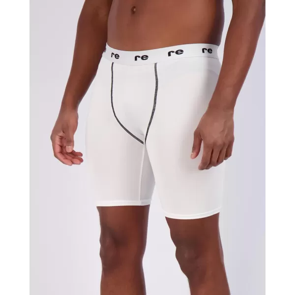 Real Essentials 5 Pack Mens Compression Shorts  Quick Dry Performance Active Underwear Available in Big ampamp TallSet J