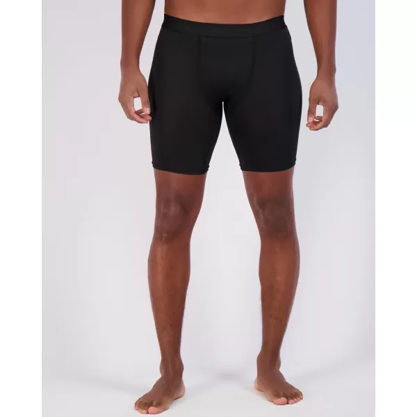 Real Essentials 5 Pack Mens Compression Shorts  Quick Dry Performance Active Underwear Available in Big ampamp TallSet a