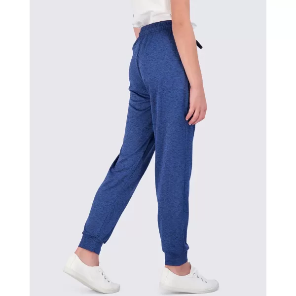 imageReal Essentials 3 Pack Girls DryFit Jogger Sweatpants Soft Active Athletic Kids Joggers with Pockets ampamp DrawstringSet 2