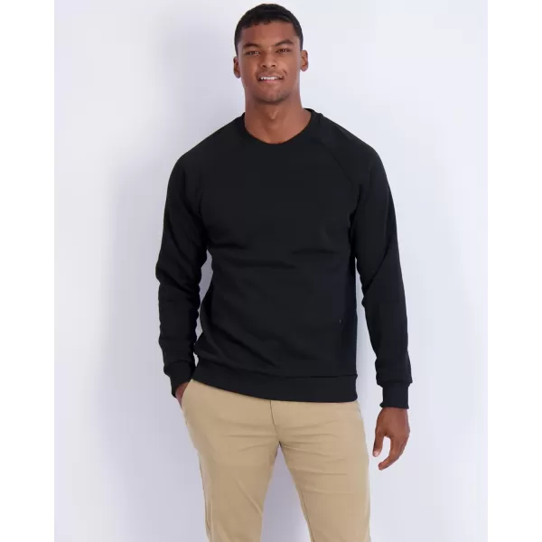 imageReal Essentials 3 Pack Mens Soft Plush Fleece Crewneck Sweatshirt  Athletic Pullover Sweater Available In Big ampamp TallSet 6