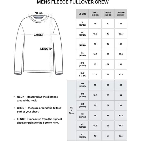 imageReal Essentials 3 Pack Mens Soft Plush Fleece Crewneck Sweatshirt  Athletic Pullover Sweater Available In Big ampamp TallSet 6