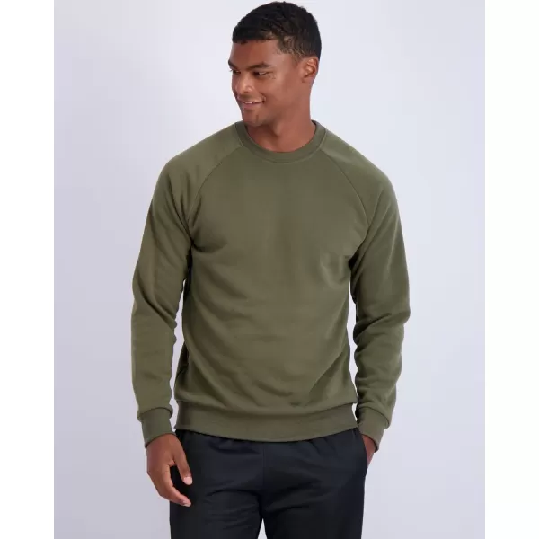 imageReal Essentials 3 Pack Mens Soft Plush Fleece Crewneck Sweatshirt  Athletic Pullover Sweater Available In Big ampamp TallSet 6