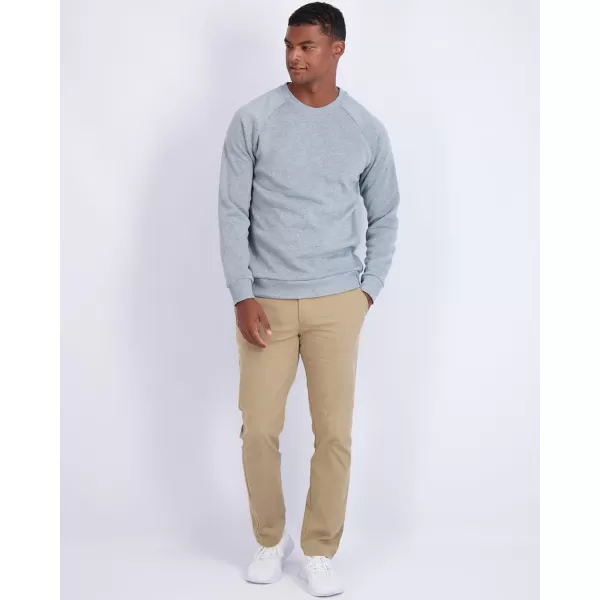 imageReal Essentials 3 Pack Mens Soft Plush Fleece Crewneck Sweatshirt  Athletic Pullover Sweater Available In Big ampamp TallSet 6