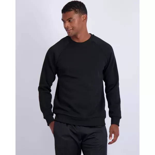 imageReal Essentials 3 Pack Mens Soft Plush Fleece Crewneck Sweatshirt  Athletic Pullover Sweater Available In Big ampamp TallSet 8