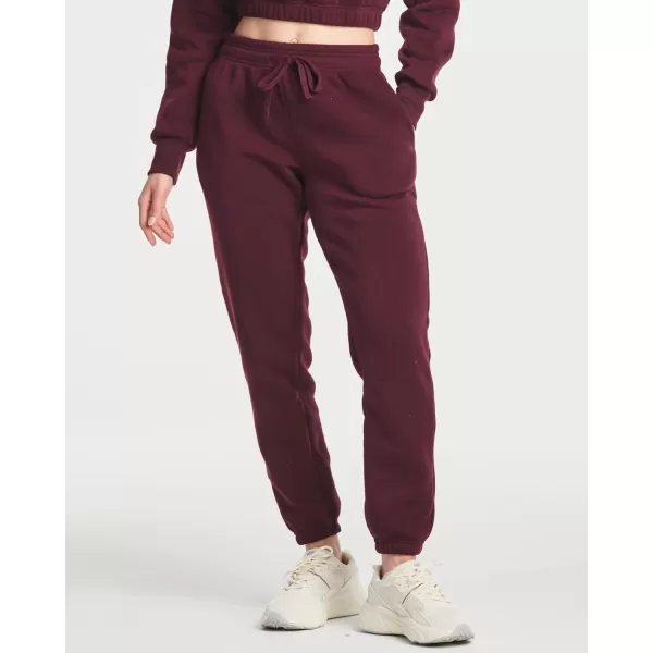 imageReal Essentials 3 Pack Womens Fleece Jogger Sweatpants Available in Plus SizeSet 1