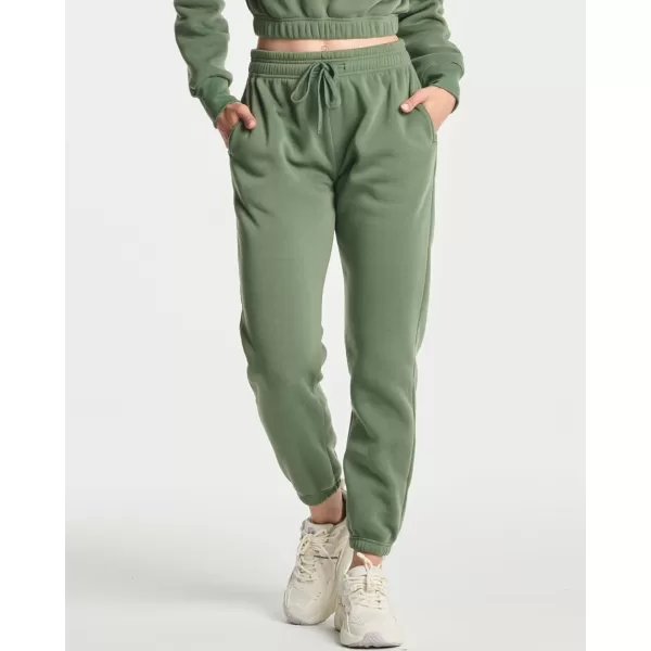 imageReal Essentials 3 Pack Womens Fleece Jogger Sweatpants Available in Plus SizeSet 2