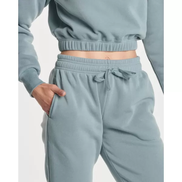 imageReal Essentials 3 Pack Womens Fleece Jogger Sweatpants Available in Plus SizeSet 7