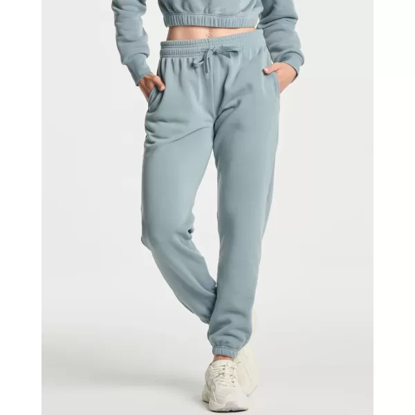 imageReal Essentials 3 Pack Womens Fleece Jogger Sweatpants Available in Plus SizeSet 7