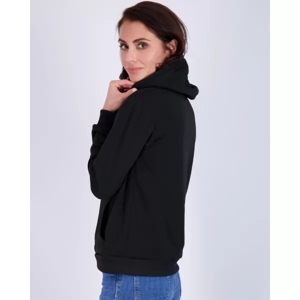 imageReal Essentials 3 Pack Womens Fleece LongSleeve Pullover Hoodie Active Sweatshirt Kangaroo Pocket  Available In PlusSet 5